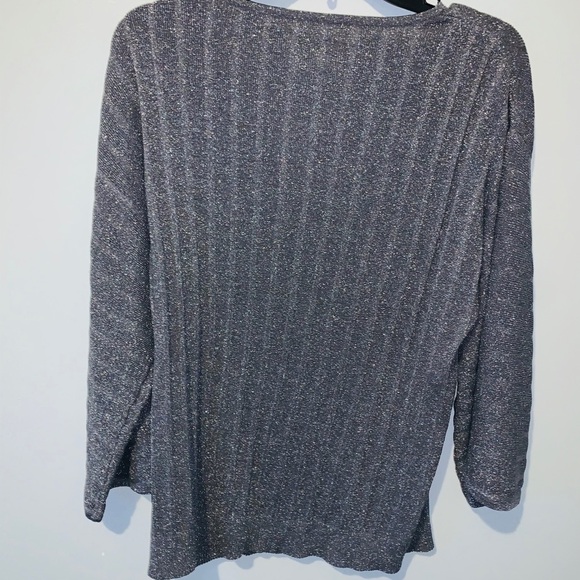 - Chico’s sweater silver shine004 - Picture 7 of 8